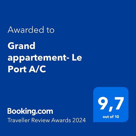 Grand Appartement- Le Port A/C Nizza Exterior foto